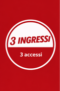 Pacchetto 3 Ingressi